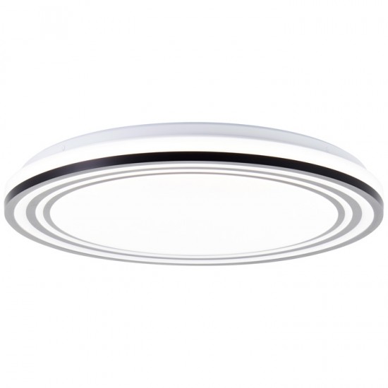 Pl.l.-KOBANA 36W LED 3000-6500K 3800lm melna/balta ar pulti