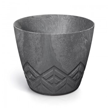 Puķu pods Areco Beton Effect 138x138x115mm tumšs