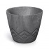 Puķu pods Areco Beton Effect 138x138x115mm tumšs