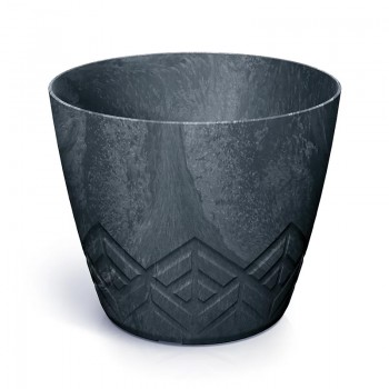 Puķu pods Areco Beton Effect 158x158x132mm antracīts