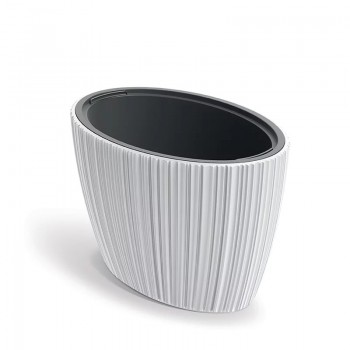 Puķu pods Oro 395x595x380mm balts