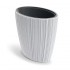 Puķu pods Oro 395x595x545mm balts