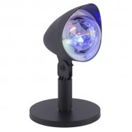 G.l.-DISCO2 3W LED RGB IP44 melna