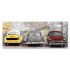 Foto glezna 50x125cm COLORFUL CARS