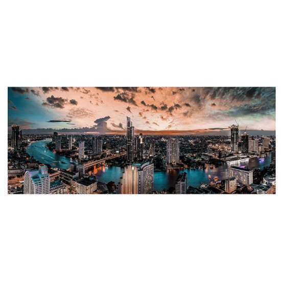 Foto glezna 50x125cm CLOUDY CITY /15