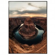 Foto glezna 80x120 Horseshoe Canyon