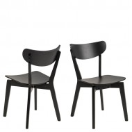 Krēsls ROXBY 45x55xH79.5cm melns