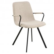 Krēsls SELINA 55.5x50.5xH85cm bēšs