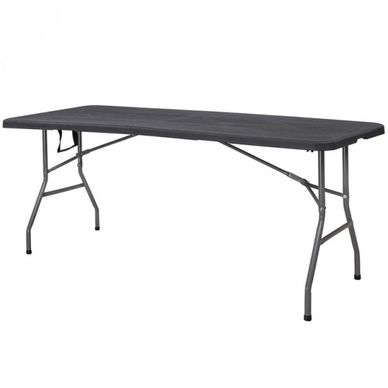 Saliekas galds Springos GF0052 180cm, melns