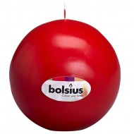 Svece lode Bolsius sarkana 7cm