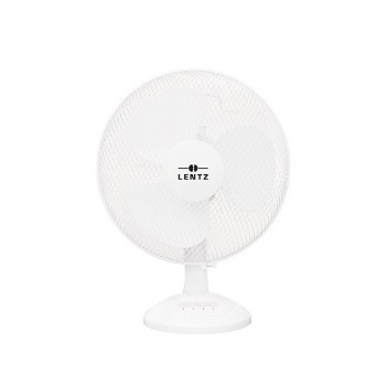 Ventilators galda 30cm, balts