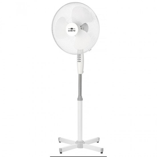 Ventilators uz statīva Lentz 40cm, balts
