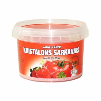 Mēslojums Kristalons sarkanais 12-12-36 250g