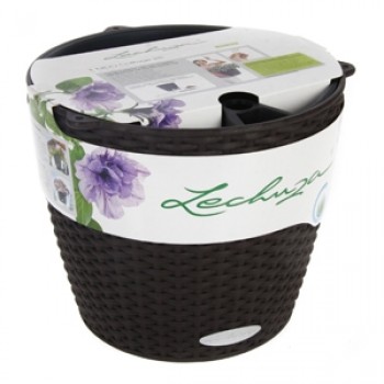 Puķu pods Lechuza Nido cottage 28 moka