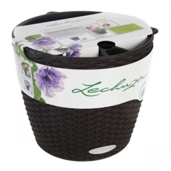 Puķu pods Lechuza Nido cottage 28 moka