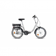 Elektriskais velosipēds E1000, izmērs 20", balts