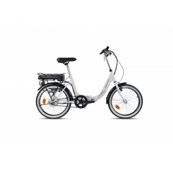 Elektriskais velosipēds E1000, izmērs 20", balts
