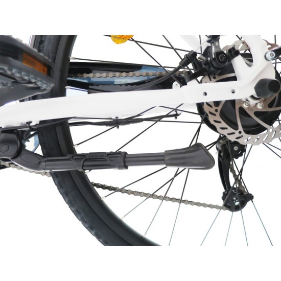 Elektriskais velosipēds E8600, balts