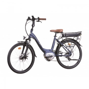 Elektriskais velosipēds URBAN 600, izmērs 24", zils