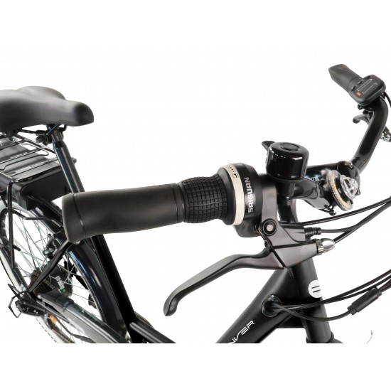 Elektriskais velosipēds E4000, matēta melna