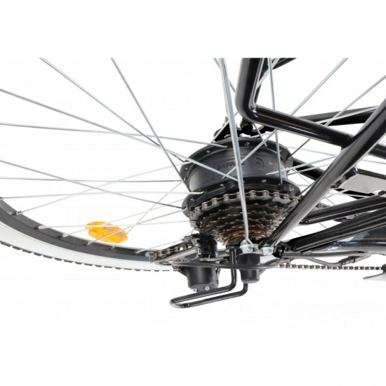 Elektriskais velosipēds E4000, matēta melna