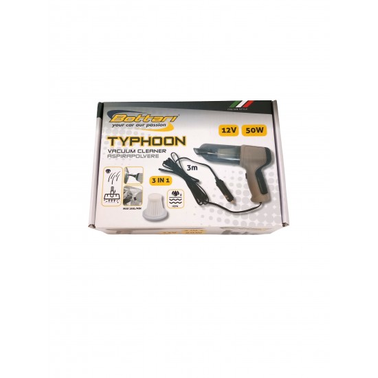 50 W putekļsūcējs Typhoon