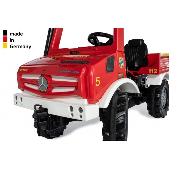RollyKid Mercedes Unimog Fire ugunsdzēsēju mašīna