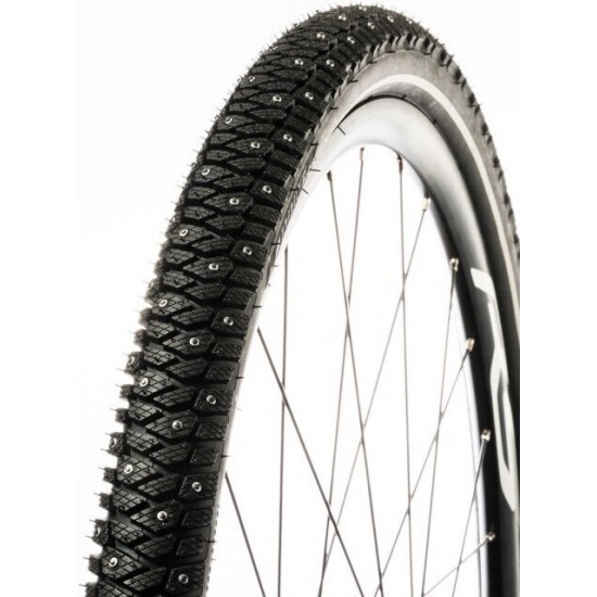 Radžotā ziemas riepa – Routa 126 radzes E‑Bike 28″ × 1.96″ (50‑622) (ar kameru)