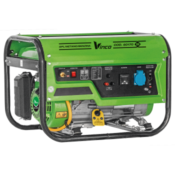 INCO PT2500Q-LPG Ģenerators – 3.5 kW / 7.5 Zs, LPG/CNG, 15 L Tvertne