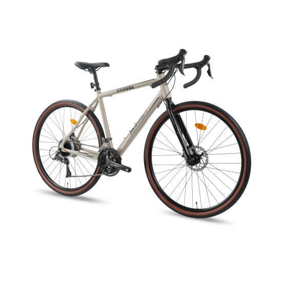 GRAVEL velosipēds 28'' ''GRAVEL'', gaiši brūns