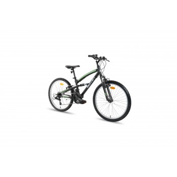 ANDALO 24" MTB – pilna amortizācija, 18 ātrumi