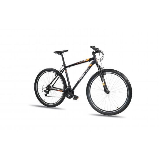 Vīriešu velosipēds 29'' ''BORMIO'', melns/oranž