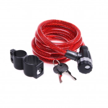 Spirālveida Velosipēda Saslēdzējs 180cm/12mm