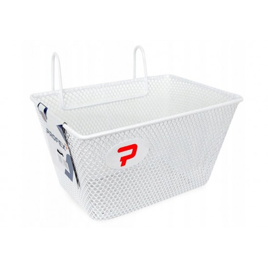 Velosipēda Grozs uz Stūres 14x24x17 cm Balts