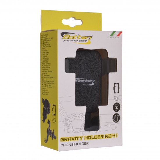 GAISA VENTILĀCIJAS TELEFONA TURĒTĀJS “GRAVITY”