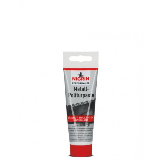 NIGRIN Performance metāla pulēšanas pasta 75 ml
