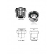 Adapteris aeratoram   F22x1/2 1335ADAFEM, F22x1/2