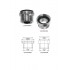 Adapteris aeratoram   F22x1/2 1335ADAFEM, F22x1/2