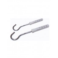Āķītis ar dībeli 10mm (dībelis), 04369, 10MM