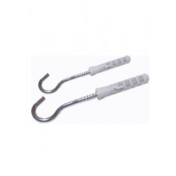Āķītis ar dībeli 10mm (dībelis), 04369, 10MM