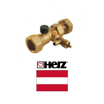 Lodveida krāns ar kabeļa blīvēj1210502, HERZ