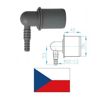 Šļūtenes savien. (leņķa) DN50 UZ50RU0, 10-13mm
