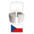 WC rozete DN100 KR10000, augstā, DN100