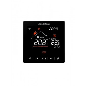 Termoregulators grīdas,melns SN-20 Wi-Fi, SN-20 WiFi