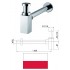 Sifons, 11/4*x32 (hroms) 600-002-00, 11/4X32