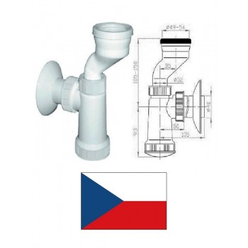 Sifons pisuāram DN40 ESO0341, DN40