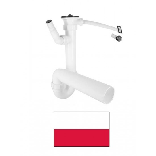 Sifons ar noteci 11/2x50 D70 (DES Nr.D9), 01.002.058