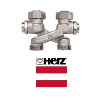 X-veida savienojums ar noslg.3/4 1340434, HERZ