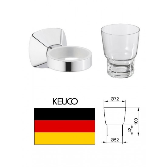 Stikla glāze bez turētāja, 02350009000, SMART