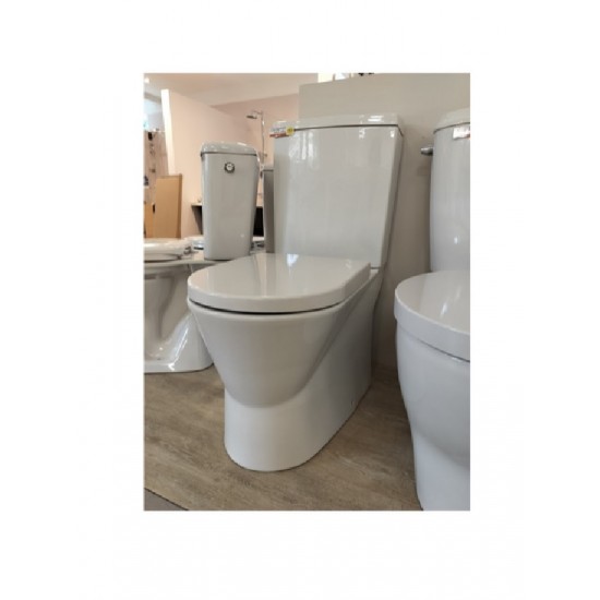 WC pods ar sk.kasti/meh/vāku,balts 65W/D, CITY